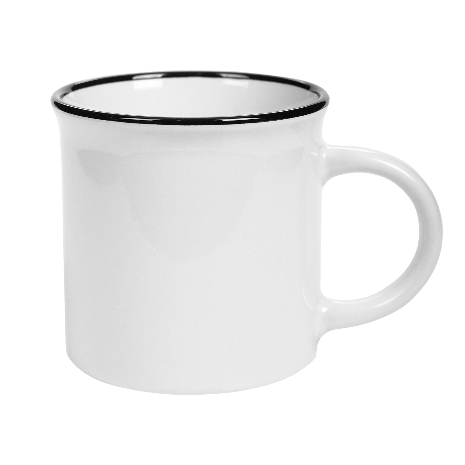 RETRO mug 300 ml white