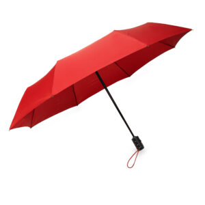 Parasol LEEDS składany czerwony