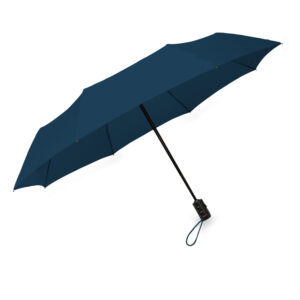 Parasol LEEDS składany granatowy