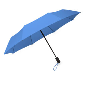 Parasol LEEDS składany niebieski