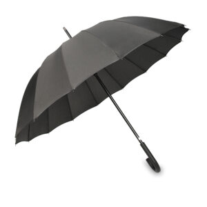 parasol YORK 16 panelowy czarny
