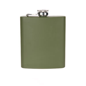 Piersiówka HOUSTON matowa 200 ml zielona khaki