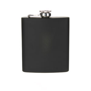 Piersiówka HOUSTON matowa 200 ml czarna