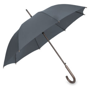 OXFORD Umbrella with wooden handle graphite