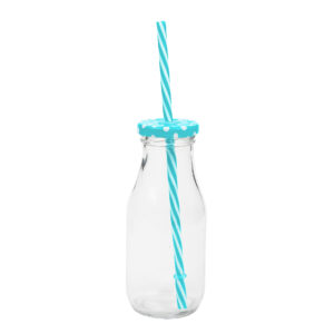 Butelka ze słomką 320 ml