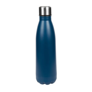 CHICAGO Bottle with thermometer 500ml navy blue