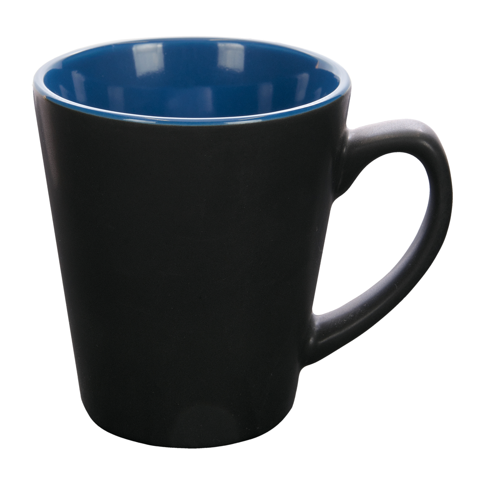 V-Shape mug 310 ml black-dark blue