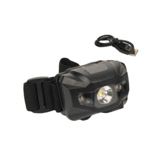 AKITA headlight with USB black