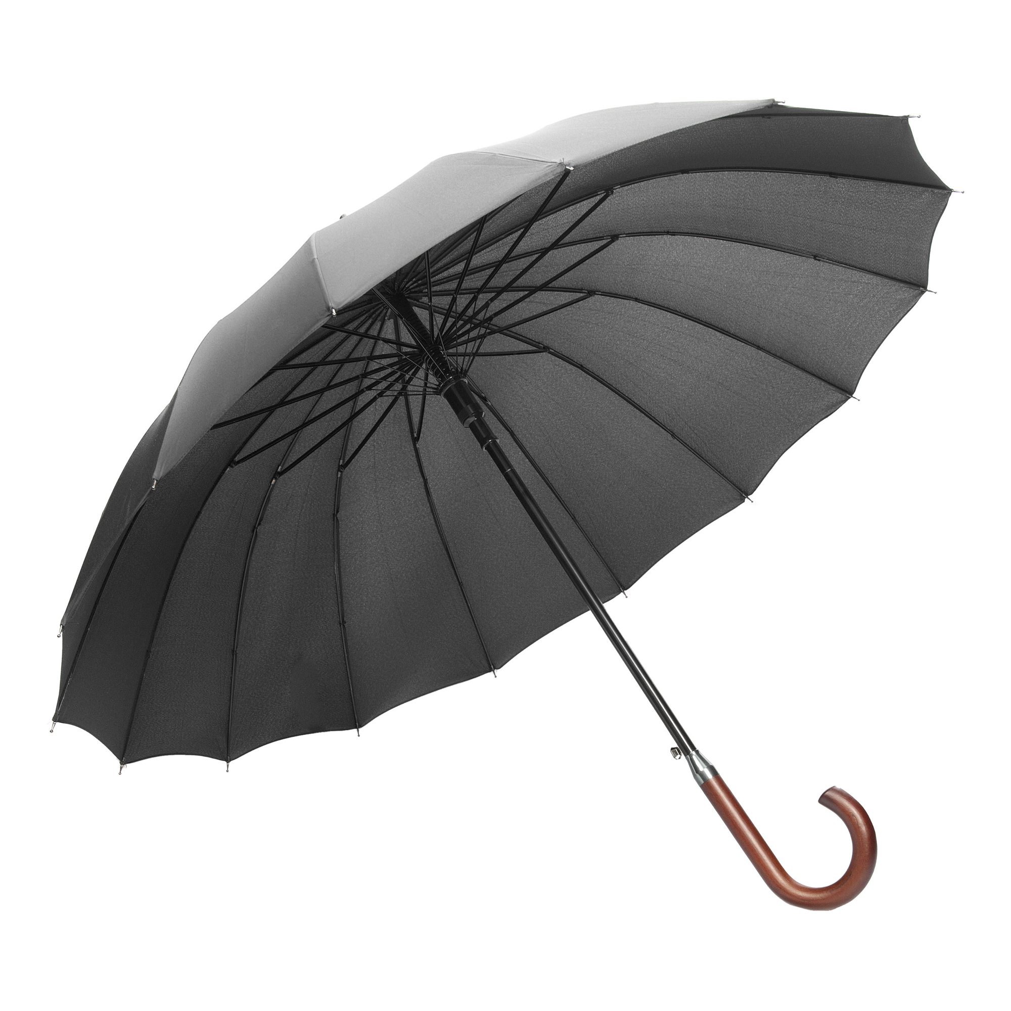 BLACKPOOL 16 panels umbrella black - Image 4