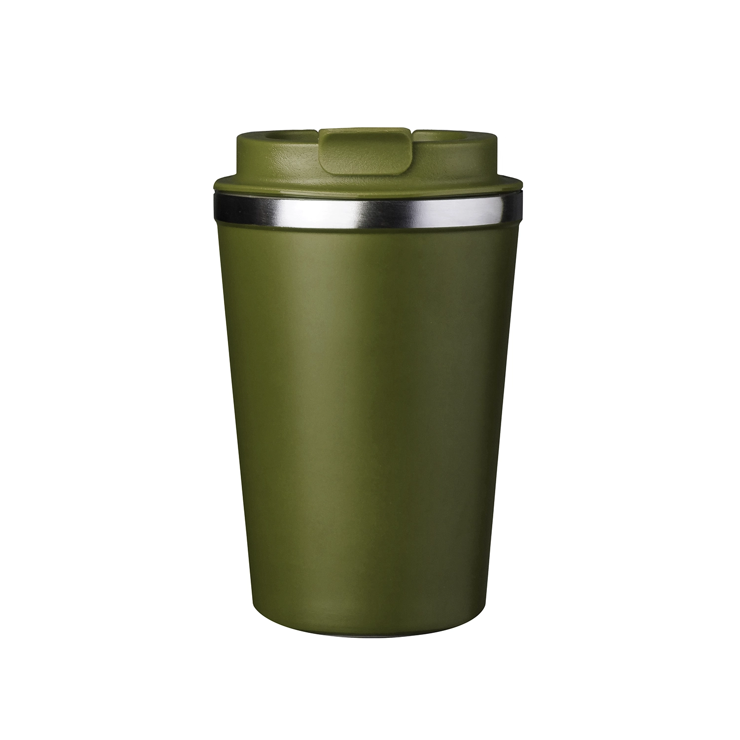 Kubek termiczny GRENADA 350 ml zielony khaki - obrazek 3